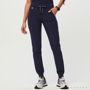 Figs Navy Blue Zamora Jogger Scrub Pants